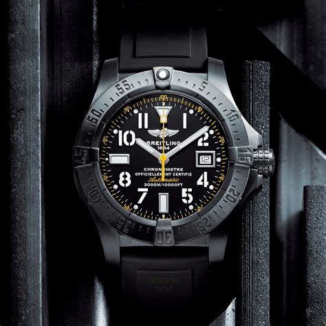 breitling code yellow avenger|Breitling yellow seawolf watch.